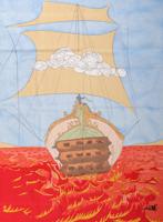 Salvador Dali LEVI, OF THE TRIBES OF ISRAEL Tapestry, 70H - Sold for $3,200 on 05-16-2026 (Lot 338).jpg